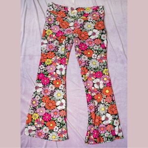 NOBO Funky Floral Stretch Flares